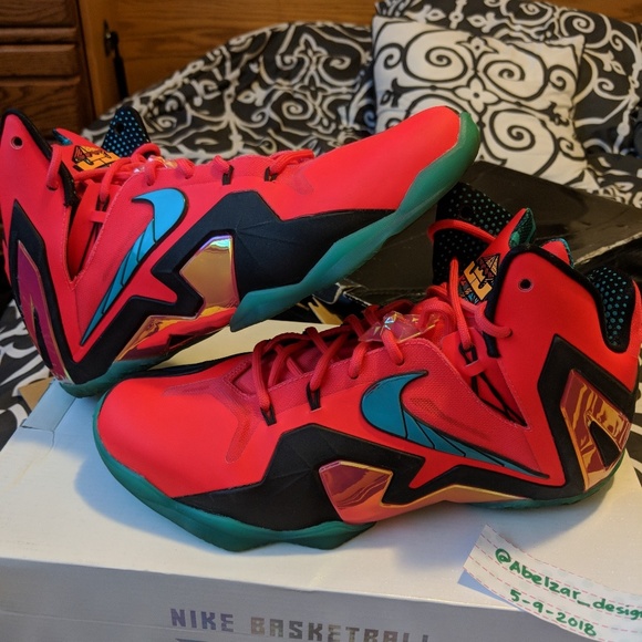 Nike LeBron 3 4 11 12 jersey sz 9 - Picture 6 of 6